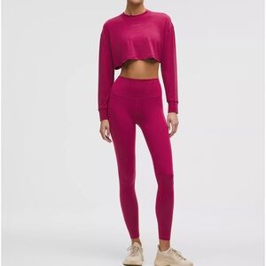 Lululemon Athletica Wunder Train  High Rise 28” Tight Berry Leggings